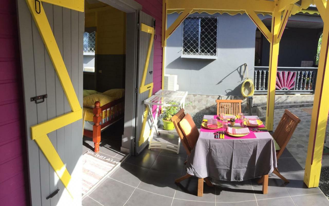 Villa Ti Kaz en Bois à Sainte-Rose Extérieur photo